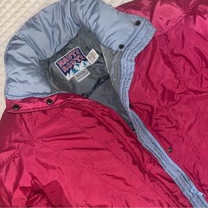 80s Vintage Haute Route Outdoor Ski Puffer Jacket Womens M